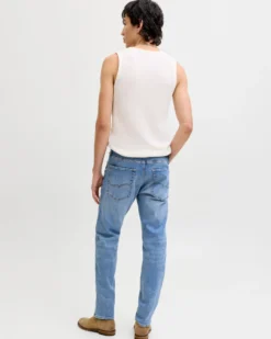 JACK & JONES - JEANS MIKE BLUE DENIM DA UOMO