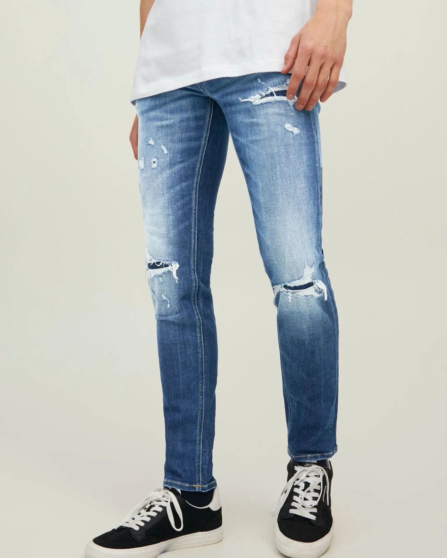 JACK&JONES - JEANS UOMO BLUE DENIM