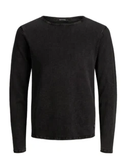 JACK&JONES - MAGLIA MANICA LUNGA LEO KNIT CREW NECK