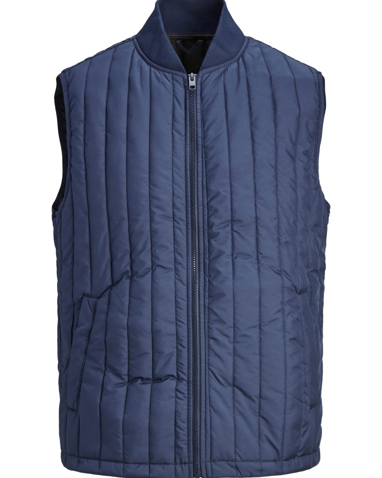 JACK&JONES - SMANICATO TRAPUNTATO BLU DA UOMO
