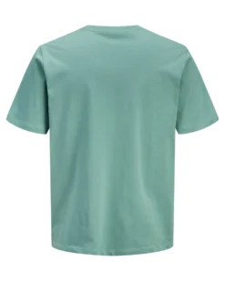 JACK&JONES - Tshirt manica corta honolulu verde salvia con stampa