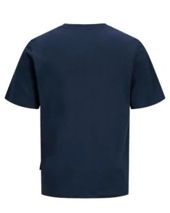 JACK & JONES - TSHIRT MANICA CORTA BLU DA UOMO
