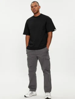 JACK & JONES - T-SHIRT NERA BIANCA OVER SIZE