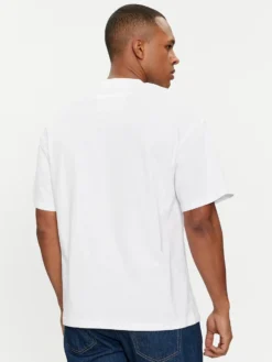 JACK & JONES - T-SHIRT UOMO BIANCA OVER SIZE