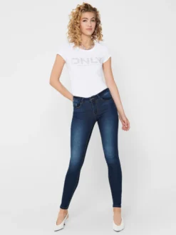 JACQUELINE de YONG - JEANS SKINNY ELASTICIZZATO 5 TASCHE