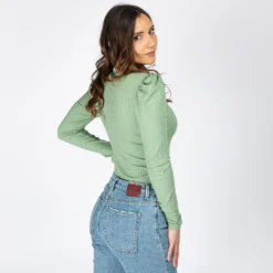 JACQUELINE de YONG - MAGLIA DONNA PULLOVER DI FILO BLU
