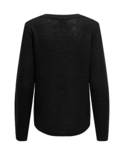 JACQUELINE DE YONG - MAGLIA GIROCOLLO NERA