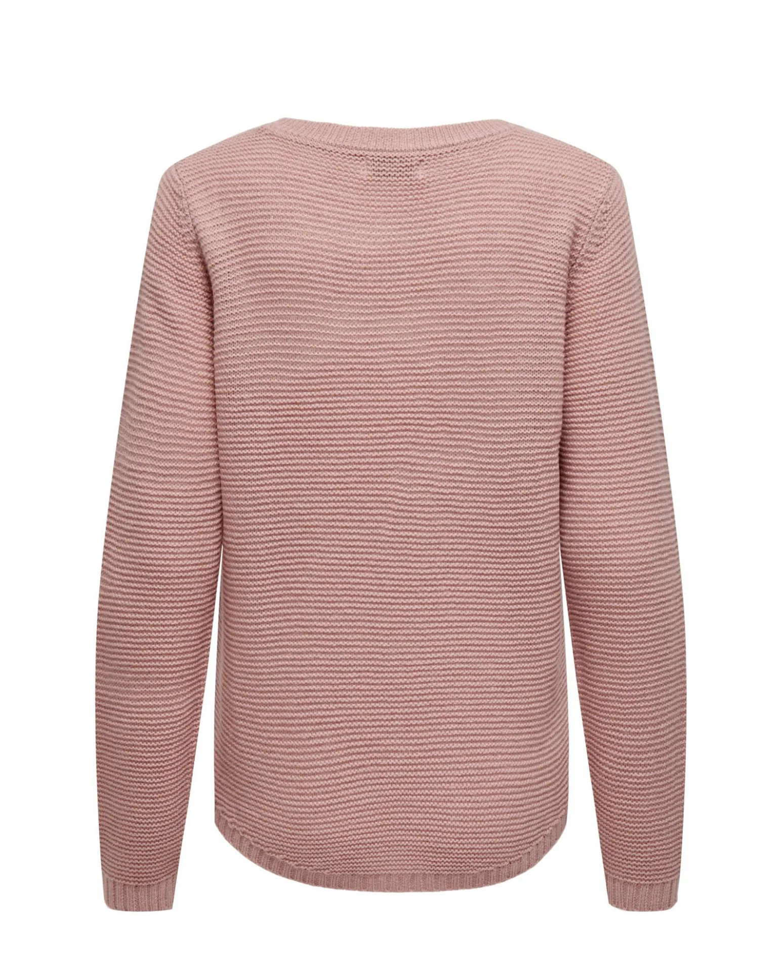 JACQUELINE DE YONG - MAGLIA PULLOVER GIROCOLLO ROSA ANTICO