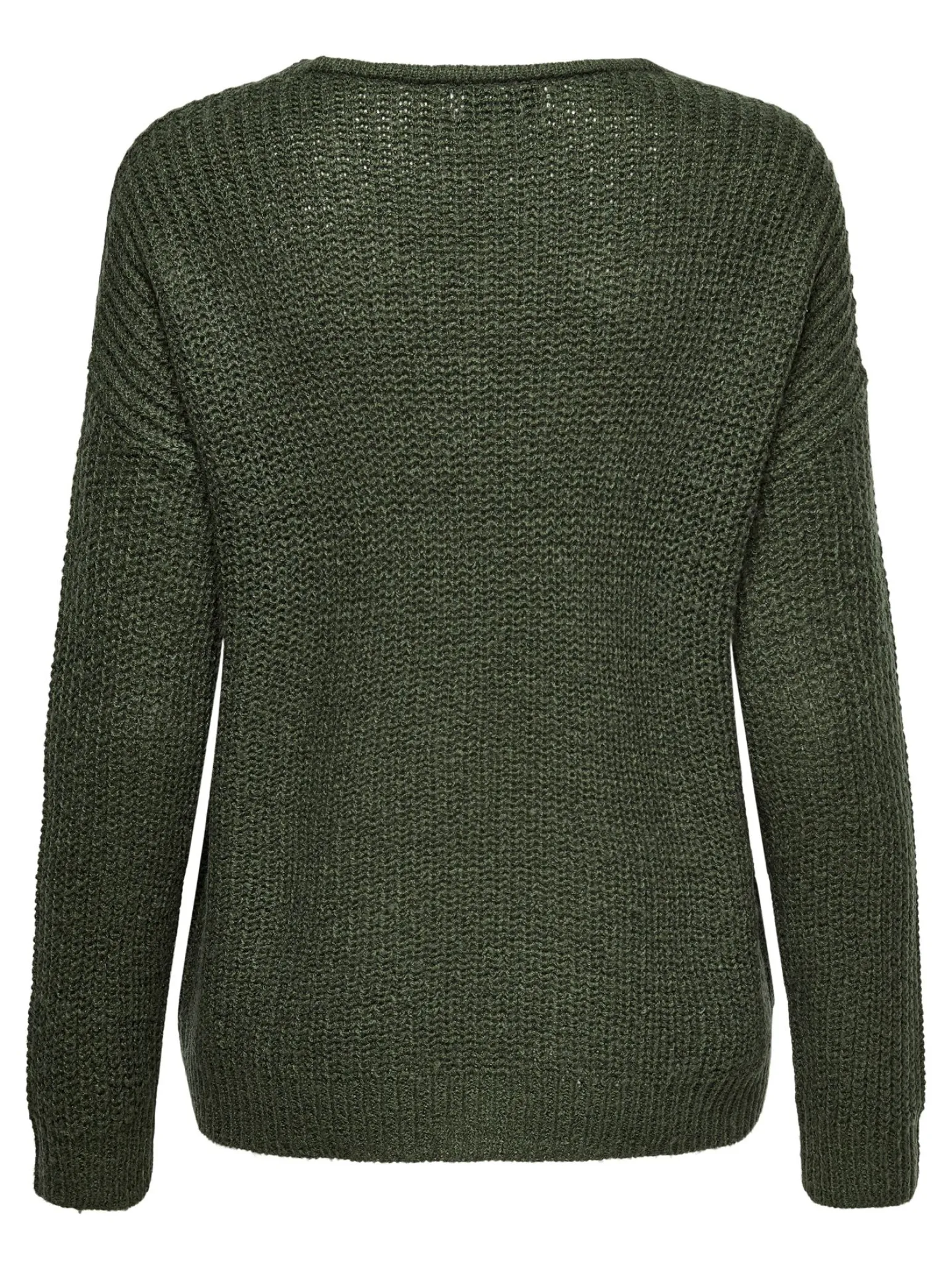 JACQUELINE DE YONG - MAGLIONE A MAGLIA DONNA VERDONE