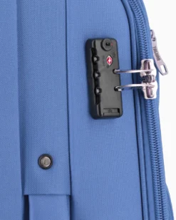 JAGUAR - TROLLEY JEANS IN TESSUTO CON DOPPIA TASCA FRONTALE, COMBINAZIONE TSA E 4 RUOTE