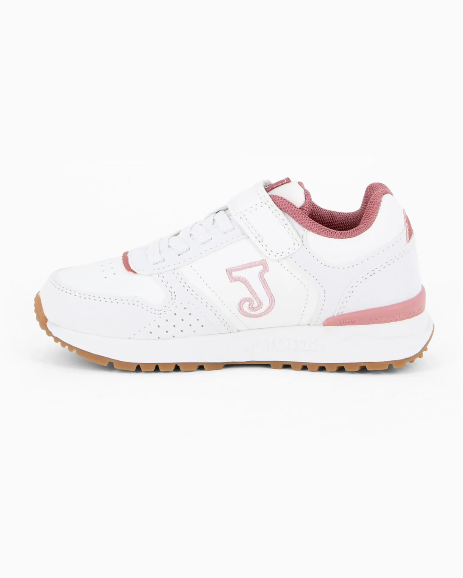 JOMA - Scarpa da bambina bianca con dettagli rosa - JTORW2532VC