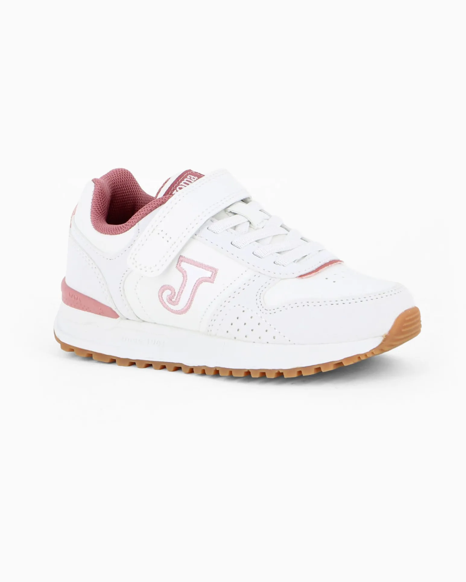 JOMA - Scarpa da bambina bianca con dettagli rosa - JTORW2532VC