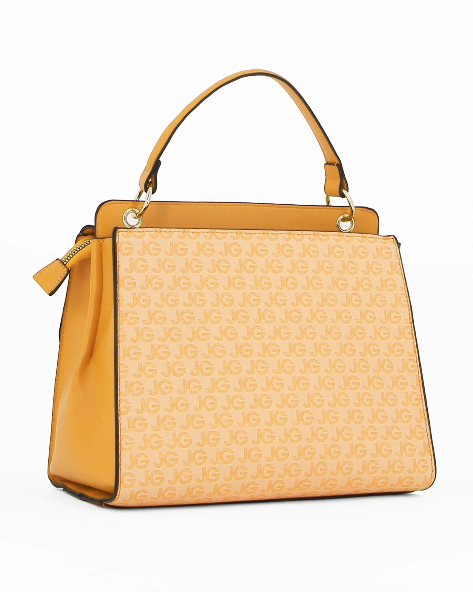 JUST GOLF - Borsa un manico gialla con tracolla removibile e tasca fontale loggata con patta