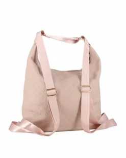 JUST GOLF - Borsa/zaino nude loggata con tasca frontale