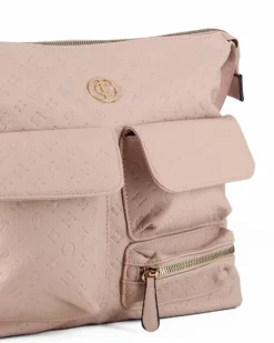 JUST GOLF - Tracolla nude loggata con con tre tasche frontali