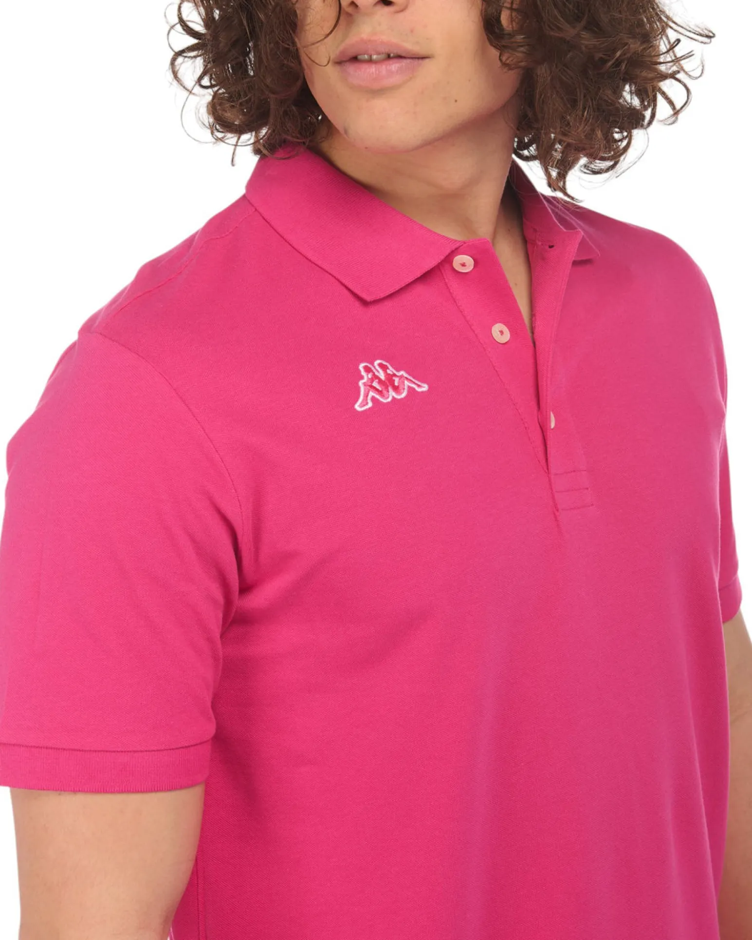 KAPPA - POLO MEZZA MANICA LOGO MALTAXITA MSS FUXIA DA UOMO, 361533W