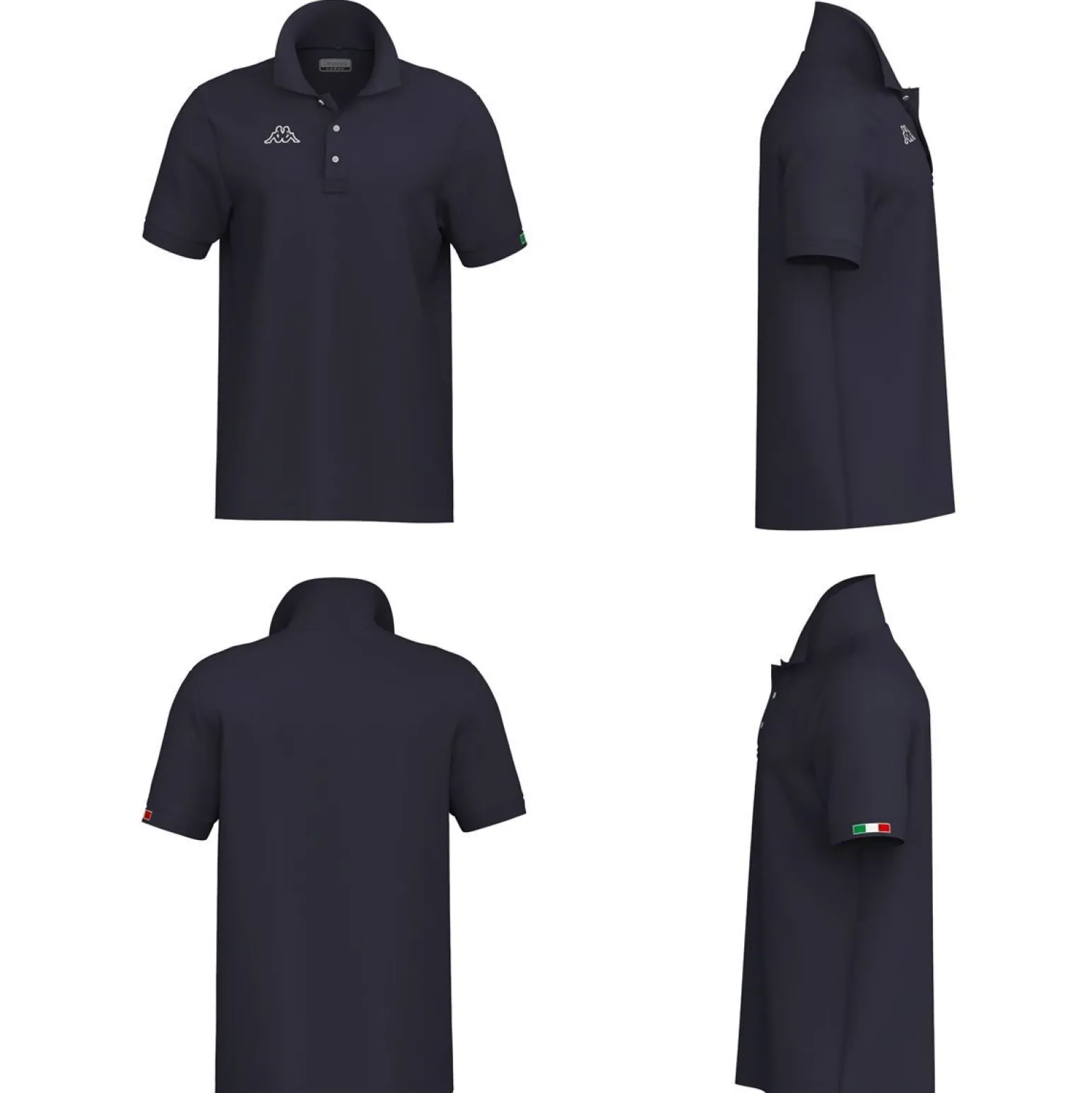 KAPPA - POLO MEZZA MANICA LOGO MALTAXITA MSS BLU NOTTE DA UOMO, 361533W