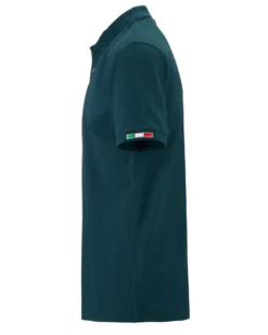 KAPPA - POLO MEZZA MANICA LOGO MALTAXITA MSS  VERDE PETROLIO   DA UOMO, 361533W