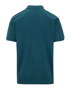 KAPPA - POLO MEZZA MANICA LOGO MALTAXITA MSS VERDE PETROLIO DA UOMO, 361533W