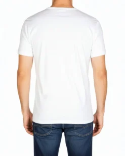 KAPPA - TSHIRT MANICA CORTA SCOLLO A V CALDO COTONE