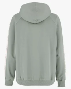 KEITH HARING - Felpa con cappuccio e full zip marrone chiaro da donna in cotone