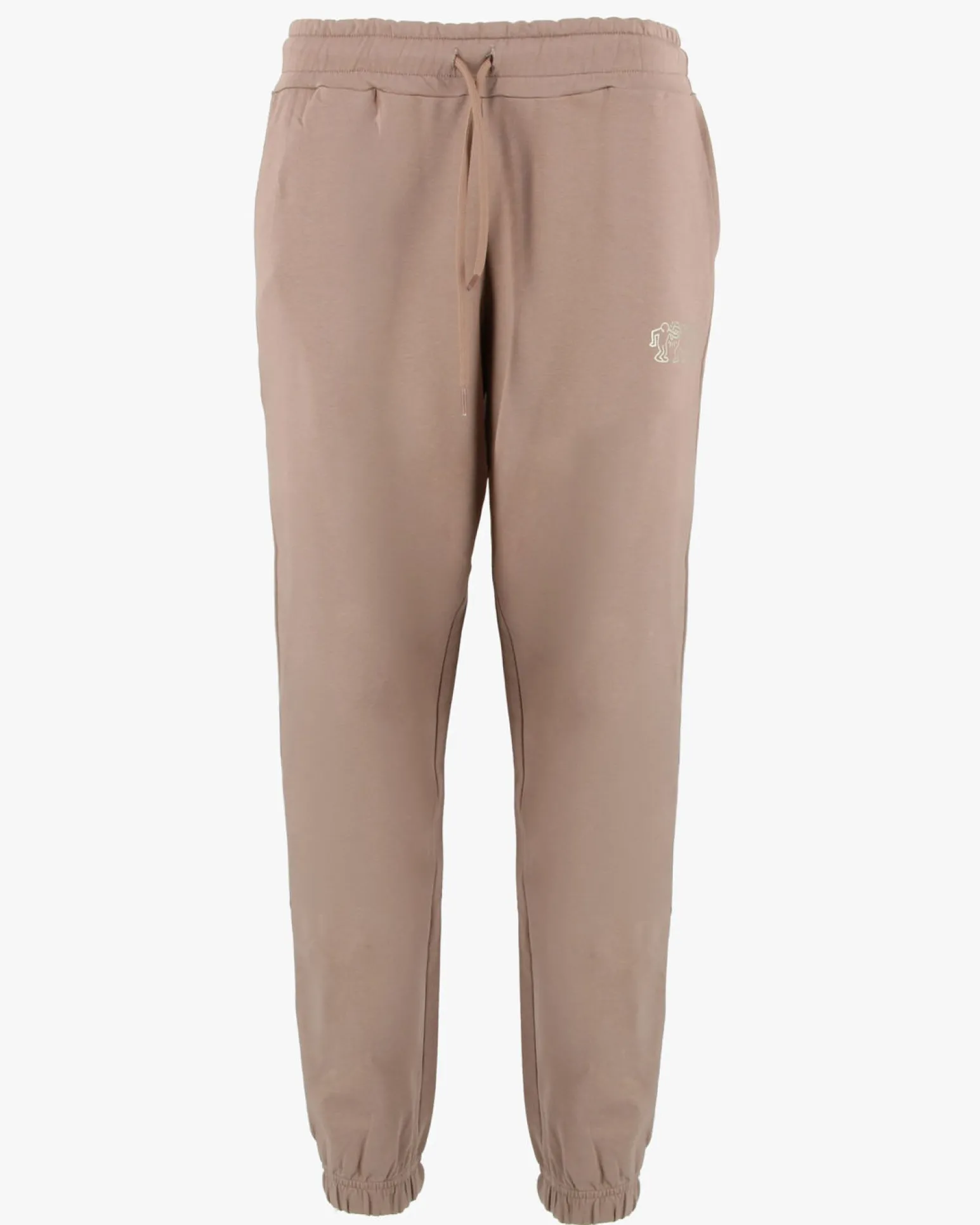KEITH HARING - Pantalone con arriccio marrone chiaro da donna in cotone
