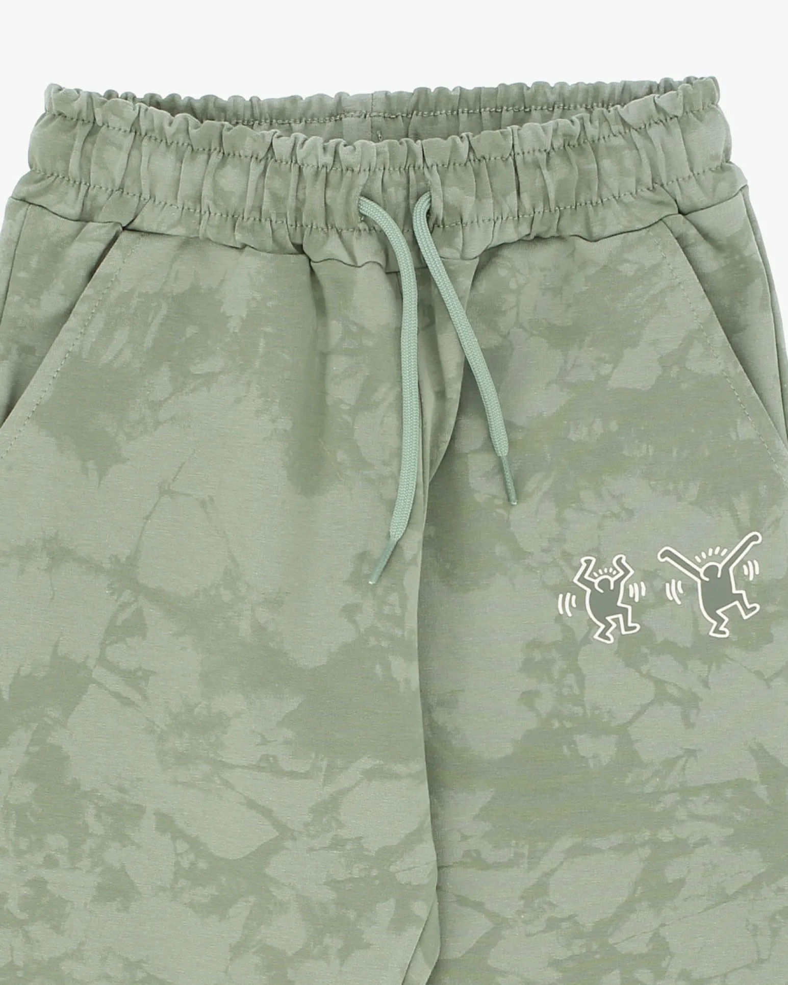 KEITH HARING - PANTALONE TUTA VERDE CON POLSINO DA RAGAZZO