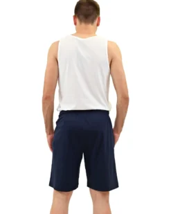 KEY UP - PANTALONCINO UOMO BLU BASIC - 2JB42/1245