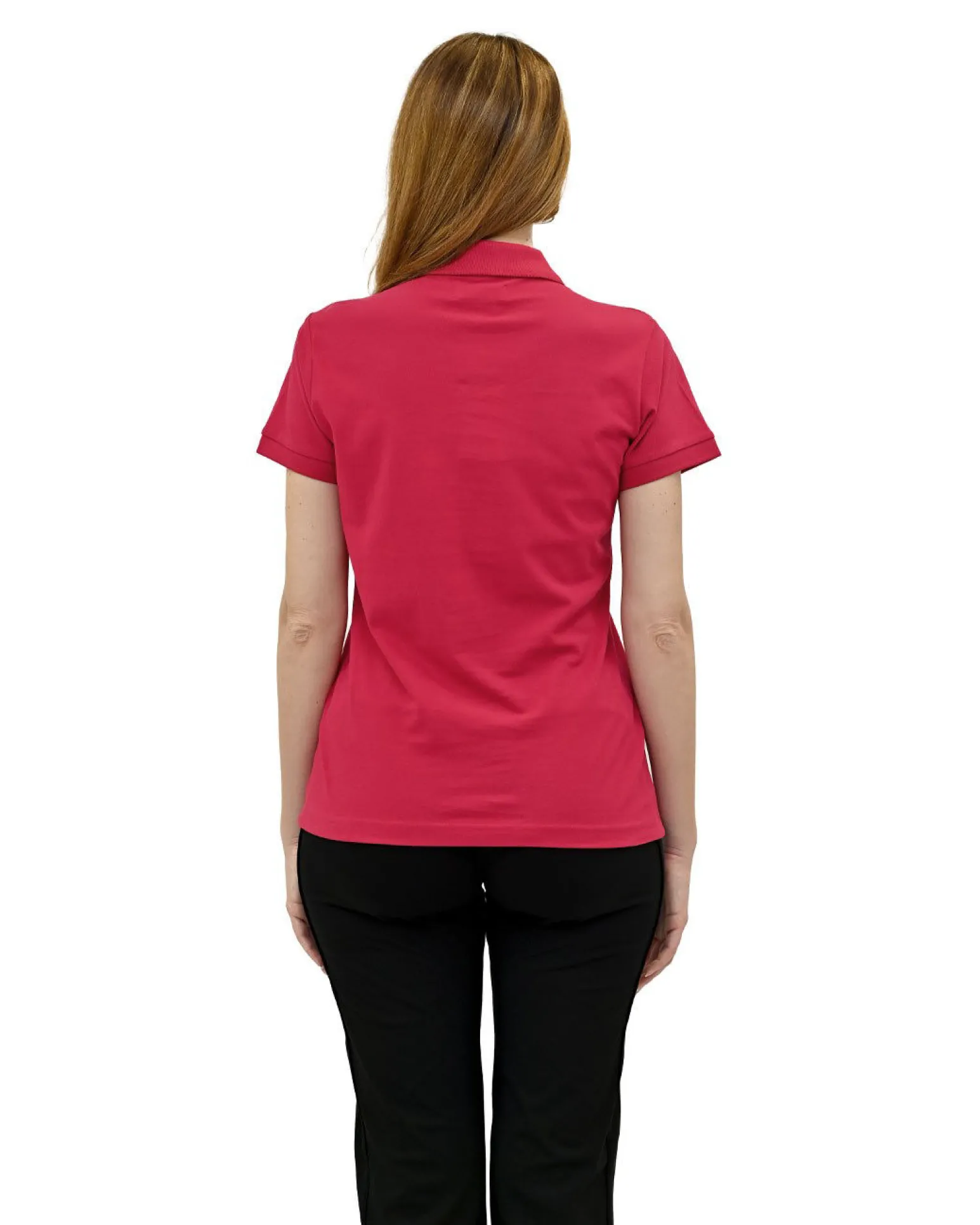 KEY UP -POLO IN PIQUET DONNA CICLAMINO CON COLLETTO - 5535Q/1114
