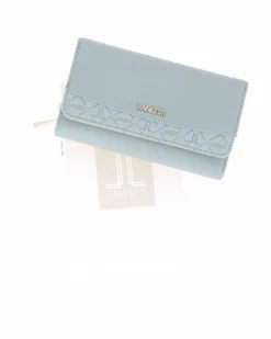 LANCETTI - Portafoglio polvere con patta