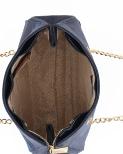 LAURA BIAGIOTTI - Borsa a due manici scamosciata blu