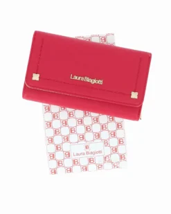 LAURA BIAGIOTTI - Portafoglio rosso con patta