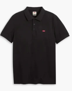 LEVI'S - POLO MEZZA MANICA LM RT KNIT NERA DA UOMO, 35883_0007
