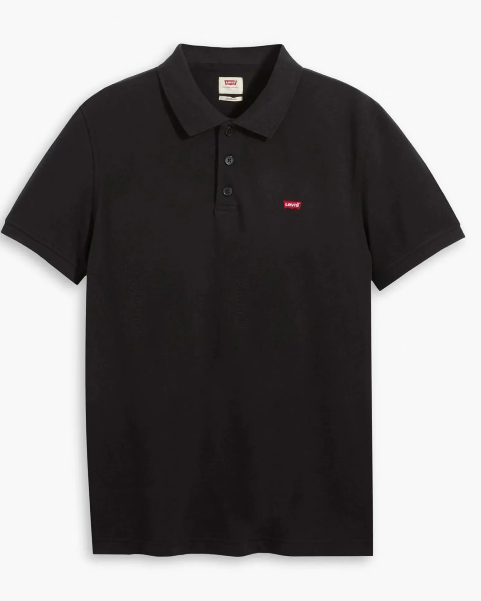 LEVI'S - POLO MEZZA MANICA LM RT KNIT NERA DA UOMO, 35883_0007
