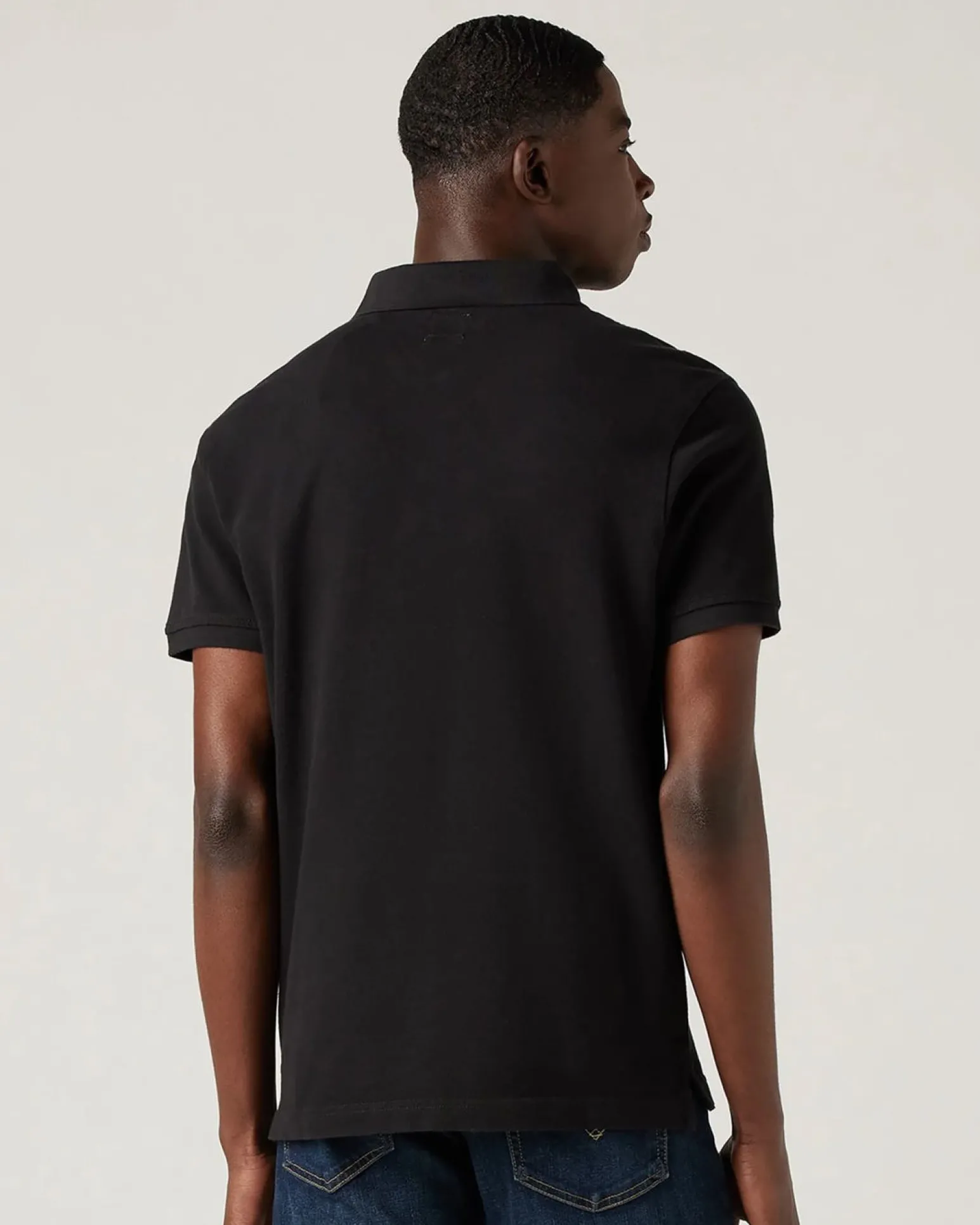 LEVI'S - POLO MEZZA MANICA LM RT KNIT NERA DA UOMO, 35883_0007
