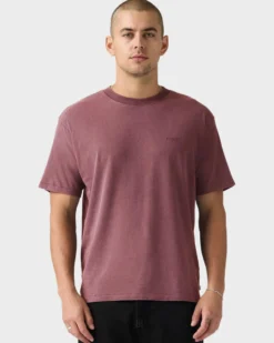 LEVI'S - T-SHIRT MEZZA MANICA RED TAB VINTAGE TEE MALVA DA UOMO, A0637_0178