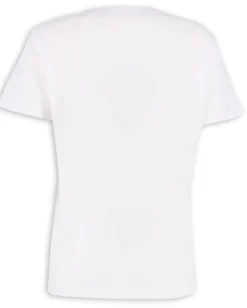 LILO&STITCH - Tshirt bianca da donna con stampa Lilo&Stitch - JL052545