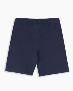 LONSDALE - BERMUDA UOMO BLU CON DETTAGLI BIANCHI E VERDI - LOUPE26094