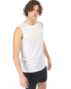 LOTTO - CANOTTA UOMO BIANCA MSP TEE SL II - 218934/0F1