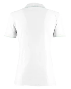 LOTTO - POLO  MEZZA MANICA DONNA CLASSICA STC PQ BIANCA CON RIGHINO GRIGIO -  213501/53Q