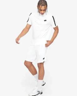LOTTO - POLO UOMO SQUADRA II PL BIANCA E NERA, 215454-0F1