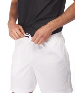 LOTTO - SHORT  SPORTIVI IN TESSUTO TRASPIRANTE MSP 7 II BIANCHI DA UOMO, 218940/0F1