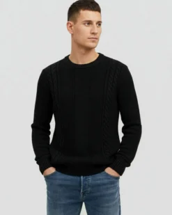 MAGLIA MANICA LUNGA JCOGRID CABLE