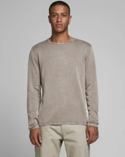 MAGLIA MANICA LUNGA LEO KNIT CREW NECK