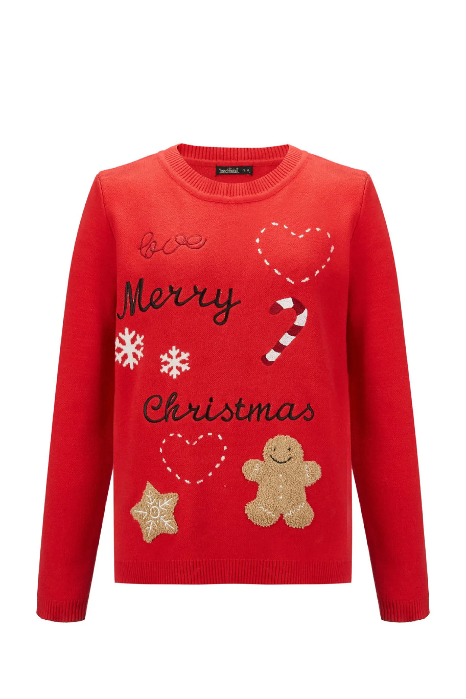 MAGLIA MANICA LUNGA NATALE