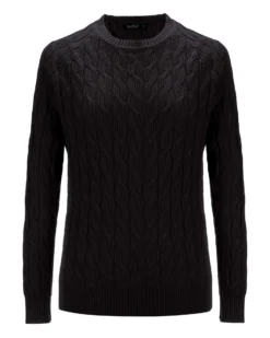 MAGLIA MANICA LUNGA TRECCIA F7