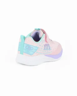MELANIA - Sneakers rosa da bimba con strappo, numerata 25/30