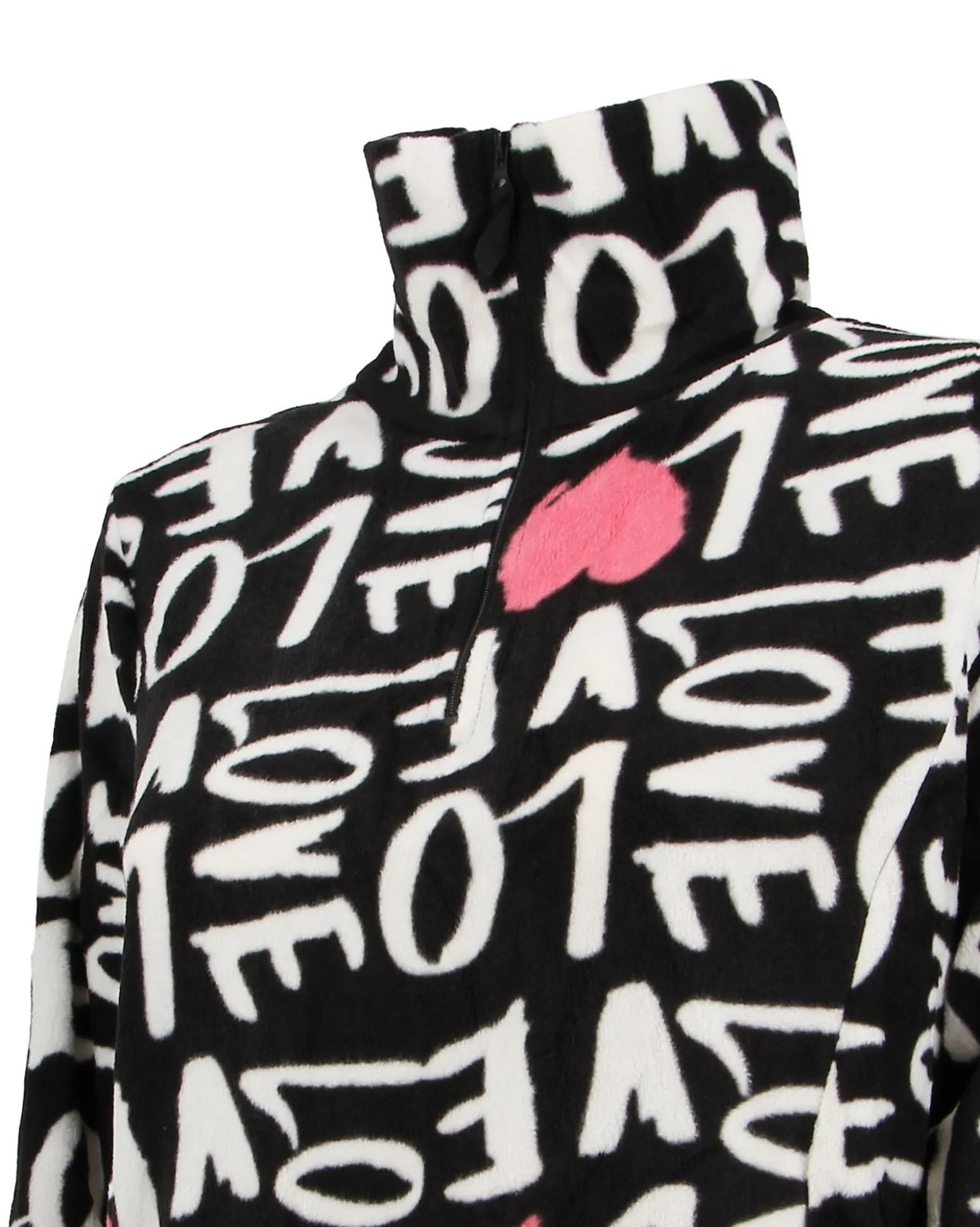 MICROPILE MILA BLACK SCRIPT LOVE WHITE