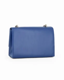 MISS GLOBO - Pochette blu con patta