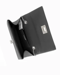 MISS GLOBO - Pochette con patta nera e chiusura a girello
